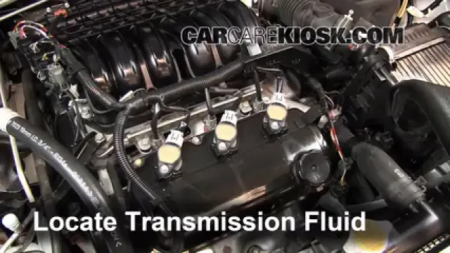 2011 Mitsubishi Endeavor LS 3.8L V6 Líquido de transmisión Controlar nivel de líquido